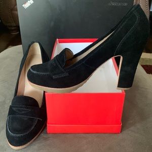 Talbots Suede Black Heels. Never worn size 7M